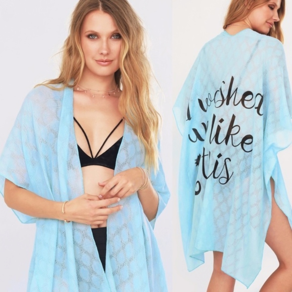 LOWEST PRICE⭐️I Washed Up Like This Beach Kimono - Picture 2 of 8